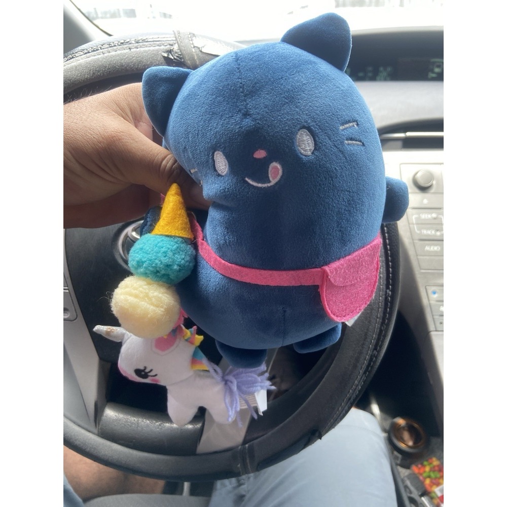 Yell Round 1 Gokigen Odekake Cat Plush Soft Stuffed Animal Sumi Benteng Inc 2021